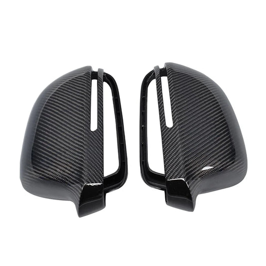 Audi A4 B8 / S4 / RS4 Carbon Fiber Door Mirror Cap Housings 2007 - 2015