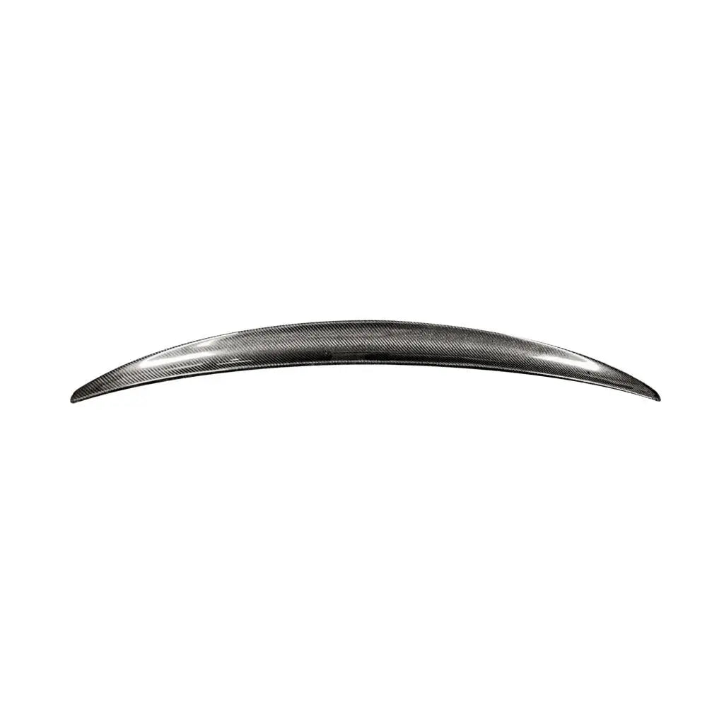 Audi A4 B9 S-Line / S4 Sedan Carbon Fiber Rear Trunk Boot Spoiler Wing Lip 2022 - 2024