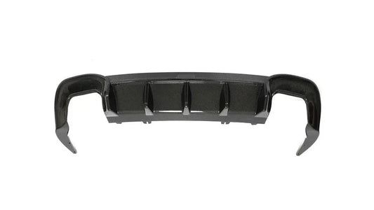 Audi A4 S-Line / S4 B9 Rear Diffuser – Prepreg Dry Carbon Fiber (2020–2021)