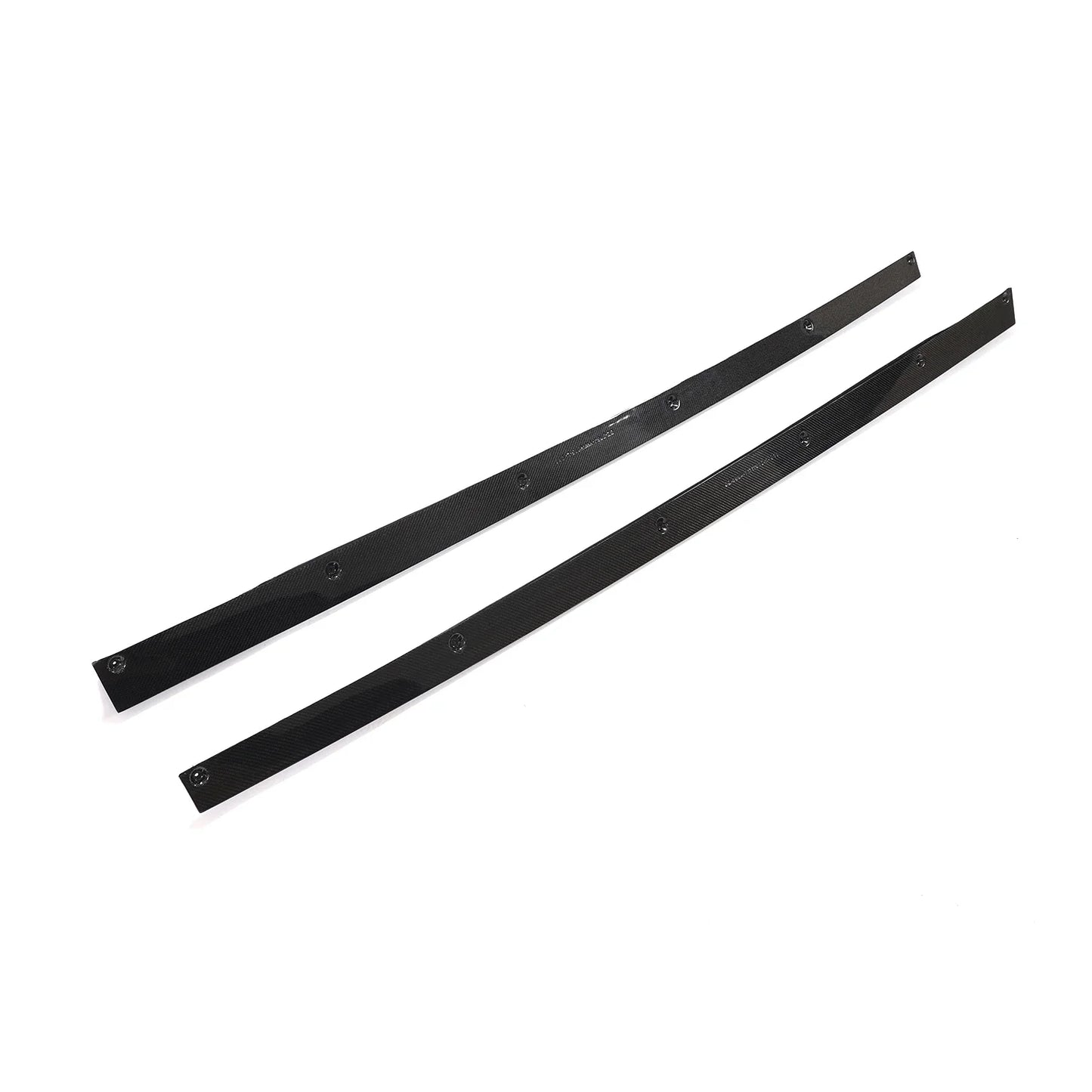 Audi A5 S-Line / S5 B9 Sportback 4-Door Carbon Fiber Side Skirt Extensions 2017 - 2019