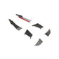 Performance Carbon Fiber Front Canards Bumper Fins for BMW F80 M3 & F82 F83 M4 2014-2020
