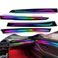 BMW 5 Series F10 / F11 / F18 Interior 64-Color Symphony Rainbow LED Ambient Light Bar Kit 2010 - 2017