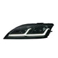 Audi TT LED Headlight Assembly with Daytime Running Light & Turn Signal 2008 - 2014 (Replaces 8N0941003BK)