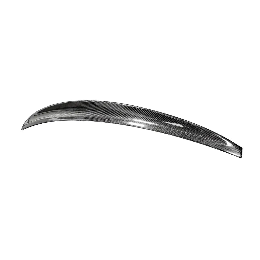Audi A4 B9 S-Line / S4 Sedan Carbon Fiber Rear Trunk Boot Spoiler Wing Lip 2022 - 2024