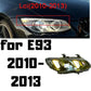 BMW 3 Series M3 E92 / E93 Snake Eye LCI LED Headlight Assembly with Dual-Color DRL 2010 - 2013 (335i / 328i)