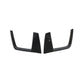 Audi A4 B9 S-Line / S4 B9 (2017-2019) Carbon Fiber Front Fog Vent Trims – 2PC B Style Accent Kit