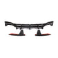 Audi RS7 C8 Sportback 4-Door Dry Carbon Fiber Rear Bumper Lip With Big Fins 2020 - 2021