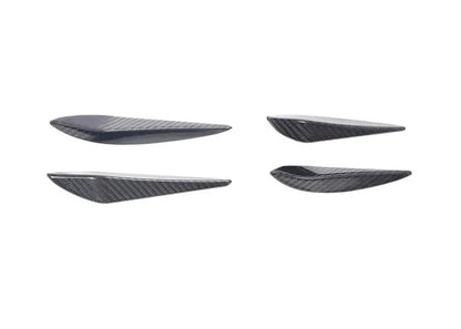 Carbon Fiber Front Bumper Canards (3-Piece Set) – BMW G80 M3 & G82 M4 Coupe (2021–Present)