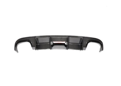 Audi A4 B8 S-Line / S4 Sedan Carbon Fiber Rear Bumper Lip With Brake Light 2008 - 2012
