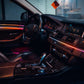 BMW 5 Series F10 / F11 / F18 Interior 64-Color Dynamic LED Ambient Light Kit with Music Sync 2010 - 2018
