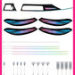 BMW 3 Series F30 / F31 / F34 / F35 / 3GT & 4 Series F36 Gran Coupe Interior 64-Color LED Ambient Light Kit 2013 - 2019
