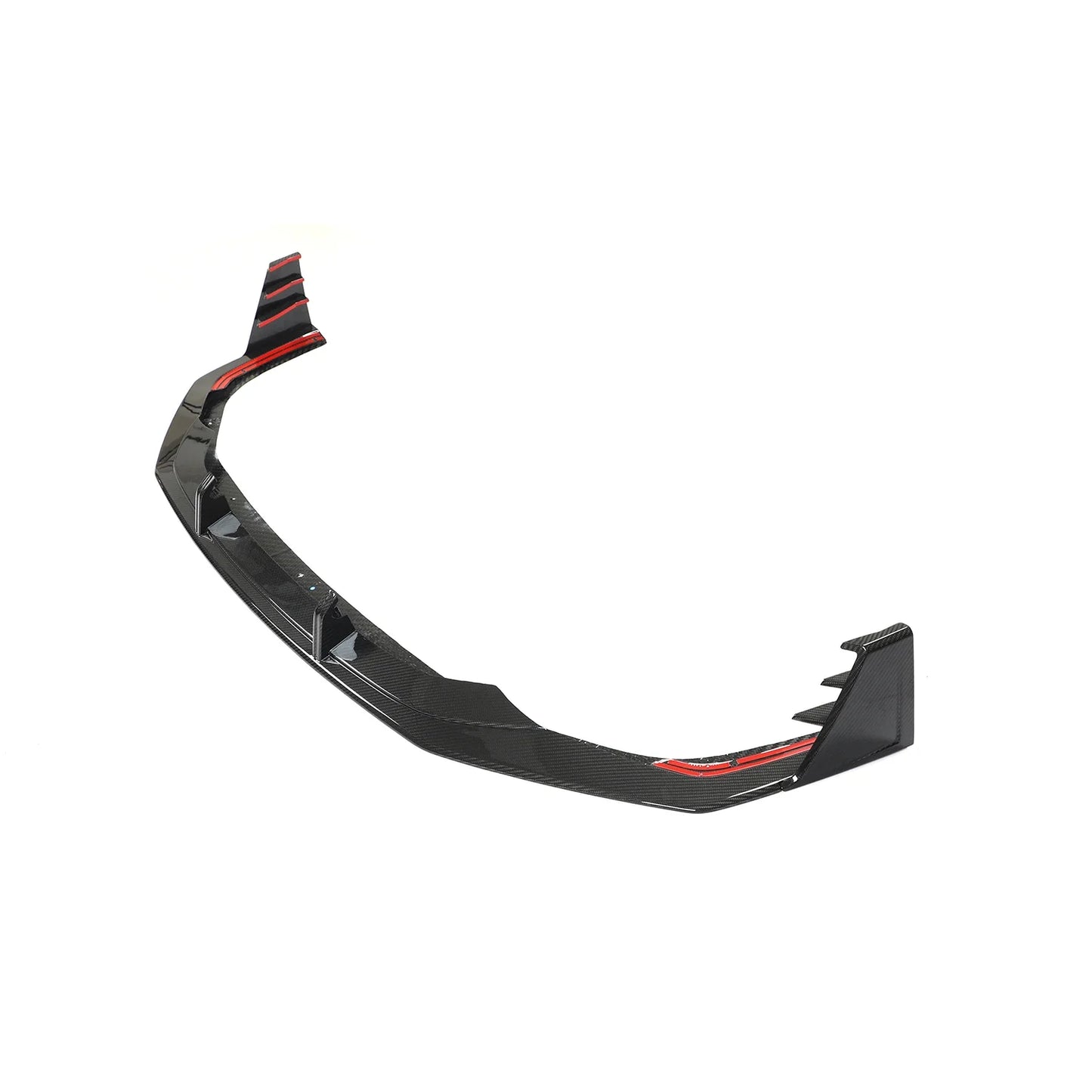 Audi RS7 C8 Sportback 4-Door Pre-Preg Dry Carbon Fiber Front Bumper Diffuser Lip Set 2019 - 2021