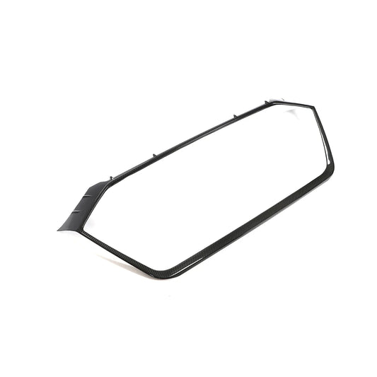 Audi RS6 C8 Avant Pre-Preg Dry Carbon Fiber Front Grille Insert Trim Cover 2019 - 2021