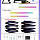 BMW 3 Series F30 RHD Interior 64-Color Dynamic Symphony LED Ambient Light Kit with Armrest Trim 2013 - 2019