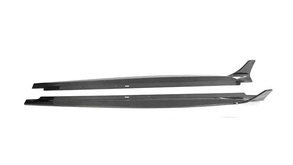 Audi A5 S-Line / S5 B9.5 Carbon Fiber Side Skirt Extensions – Sportback (2020–2023)