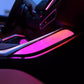 BMW 3 Series G20 / G28 / G80, 2 Series, i3, M3, M4 & G22 / G82 Center Console Saddle 64-Color LED Ambient Light Kit 2020 - 2024