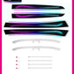 BMW 5 Series F10 / F11 / F18 Interior 64-Color Symphony Rainbow LED Ambient Light Bar Kit 2010 - 2017