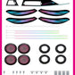 BMW 3 Series F30 / F31 / F34 / F35 / 3GT & 4 Series F36 Gran Coupe Interior 64-Color Dynamic LED Ambient Light Kit 2013 - 2019