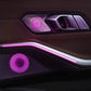 BMW 3 Series G20 / G28 Interior 64-Color LED Ambient Light Kit 16-Piece with Speaker Sound Hood 2020 - 2024