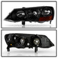 SPYDER xTune Acura TL 2002-2003 HID Model Only OEM Style headlights - Black HD-JH-ATL02-HID-BK 9036347