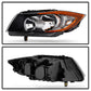 SPYDER 06-08 BMW E90 Sedan Halogen Model Only  OEM Style Headlights - Right and Left 9050015