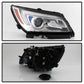 SPYDER xTune 14-16 Buick LaCrosse Halogen LED Headlights - OEM Right HD-JH-BLAC14-OE-R 9937132