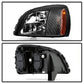 SPYDER Xtune Cadillac Deville 2000-2005 Crystal Headlights Black HD-JH-CADDEV00-AM-BK 5079824