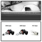 SPYDER Xtune Cadillac Deville 2000-2005 Crystal Headlights Chrome HD-JH-CADDEV00-AM-C 5079817