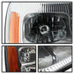 SPYDER Xtune Cadillac Escalade Hid Model Only 2003-2006 OEM Style Headlights Chrome HD-JH-CAES03-HID-C 9029608