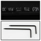 SPYDER xTune 02-06 Chevy Avalanche w/Cladding OEM Bumper Light & Headlights - (BLACK) (HD-JH-CAVA02-SET-BK) 9040641