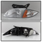 SPYDER xTune Chevy Cavalier 00-02 Corner Lamp & Headlights 4pcs set-Chrome HD-JH-CCAV00-SET-C 9036712