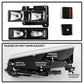 SPYDER Xtune Chevy Suburban 94-98 Headlights w/ Corner & Parking Lights 8pcs Black HD-JH-CCK88-AM-BK-SET 5072221