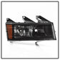 SPYDER xTune Chevrolet Colorado 04-12 Headlights Black - OEM Style HD-JH-CCOL04-OE-BK 9040177