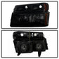 SPYDER Xtune Chevy Colorado 04-12 OEM Headlights w/ Bumper Lights Black Smoked HD-JH-CCOL04-SET-BSM 9032134