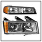 SPYDER Xtune Chevy Colorado 04-12 OEM Headlights w/ Bumper Lights Chrome HD-JH-CCOL04-SET-C 9032127