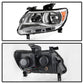 SPYDER xTune 15-17 Chevrolet Colorado OEM Style Halogen Headlights - Chrome (HD-JH-CCOL15-AM-C) 9044069