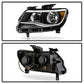 SPYDER xTune 15-17 Chevy Colorado (Halogen Models Only) Driver Side Headlights OEM Left (HD-JH-CCOL15-OE-L) 9040535
