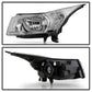 SPYDER xTune 11-12 Chevrolet Cruze OEM Halogen Headlights - Chrome (HD-JH-CCRZ11-C) 9943669