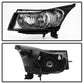 SPYDER xTune 13-15 Chevrolet Cruze Driver Side Halogen Headlight - OEM Left (HD-JH-CCRZ13-OE-L) 9942303