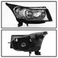 SPYDER xTune 13-15 Chevrolet Cruze Passenger Side Halogen Headlight - OEM Right (HD-JH-CCRZ13-OE-R) 9942310