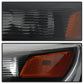 SPYDER xTune 10-13 Chevrolet Equinox LTZ OEM Style Halogen Headlights - Black (HD-JH-CEQ10-AM-BK) 9037801