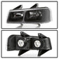 SPYDER xTune 03-17 Chevrolet Express 1500 OEM Style Headlights - Black (HD-JH-CEX03-OE-BK) 9042485