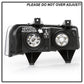 SPYDER xTune 03-17 Chevrolet Express 1500 OEM Style Headlights - Black (HD-JH-CEX03-OE-BK) 9042485