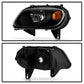 SPYDER Xtune Chevy Hhr 2006-2011 Crystal Headlights Black HD-JH-CHHR06-BK 9023828