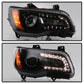 SPYDER xTune 11-14 Chrysler 300 Passenger Side Halogen Headlight w/Bezel - OEM Left (HD-JH-CHR30011-OEBK-R) 9037832