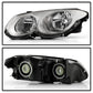 SPYDER Xtune Chrysler 300M 1999-2004 (Not Hid Model) Crystal Headlights Chrome HD-JH-CHR300M99-C 9024788