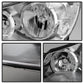 SPYDER Xtune Chrysler Sebring 07-10 OEM Style Headlights Chrome HD-JH-CHRSE07-C 9029653