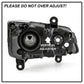 SPYDER xTune 11-17 Dodge Grand Caravan Driver Side Headlights - OEM Left (HD-JH-CHRTC08-OE-L) 9042515