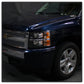 SPYDER Xtune Chevy Silverado 07-13 Crystal Headlights w/ LED Black HD-JH-CS07-LED-BK 9032967