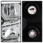 SPYDER Xtune Chevy Silverado 07-13 Crystal Headlights w/ Drl LED Design Black HD-JH-CS07-LED-C 9032981